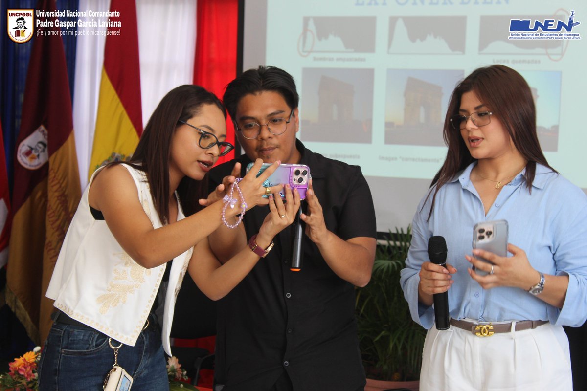 UNCPGGL_OFICIAL's tweet photo. Nuestra Universidad Nacional Comandante Padre Gaspar Garcia Laviana Matagalpa fue sede de un nuevo Encuentro de Intercambio y Fortalecimiento de Capacidades entre los Medios Sandinistas, Juventud Sandinista 19 de Julio y estudiantes de Comunicación.
#somosuncpggl #SomosUNEN https://t.co/4jN9IwSPuo