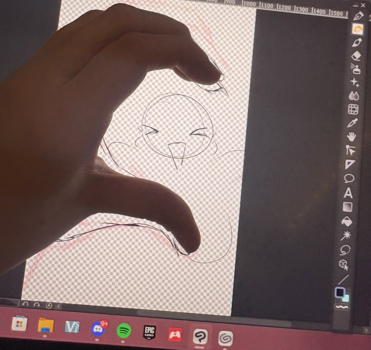 “Why don’t you use your hands for reference” MY HANDS ARE FRICKING WEIRD EVEN MY OWN EYES THINK MY THUMB IS WACKY