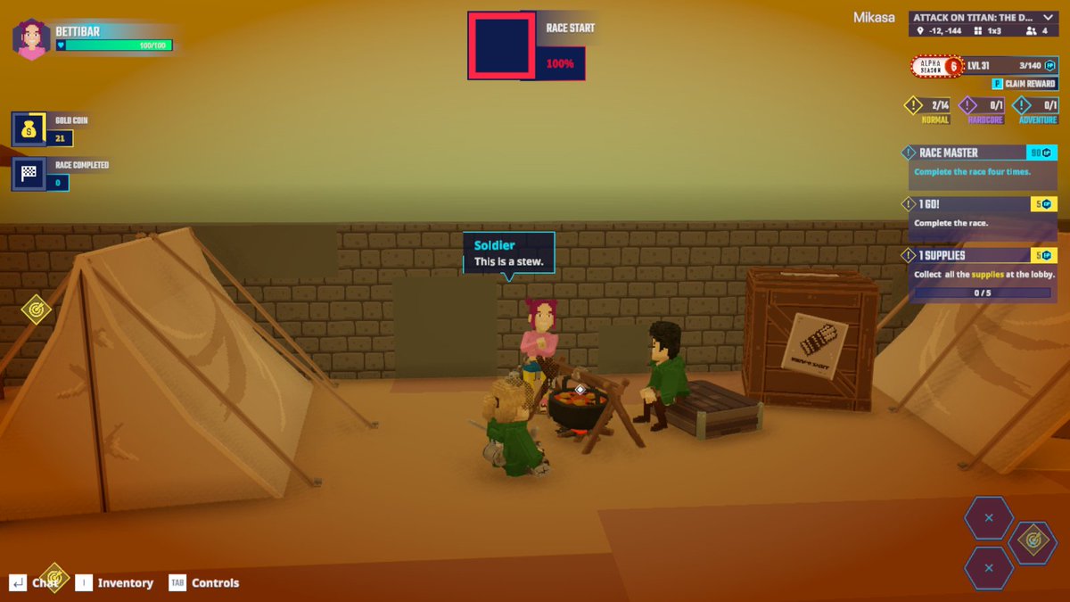 I hope you have an appetite, because somethin's cookin' in <a href="/TheSandboxGame/">The Sandbox</a>  tsbga.me/TheSandbox