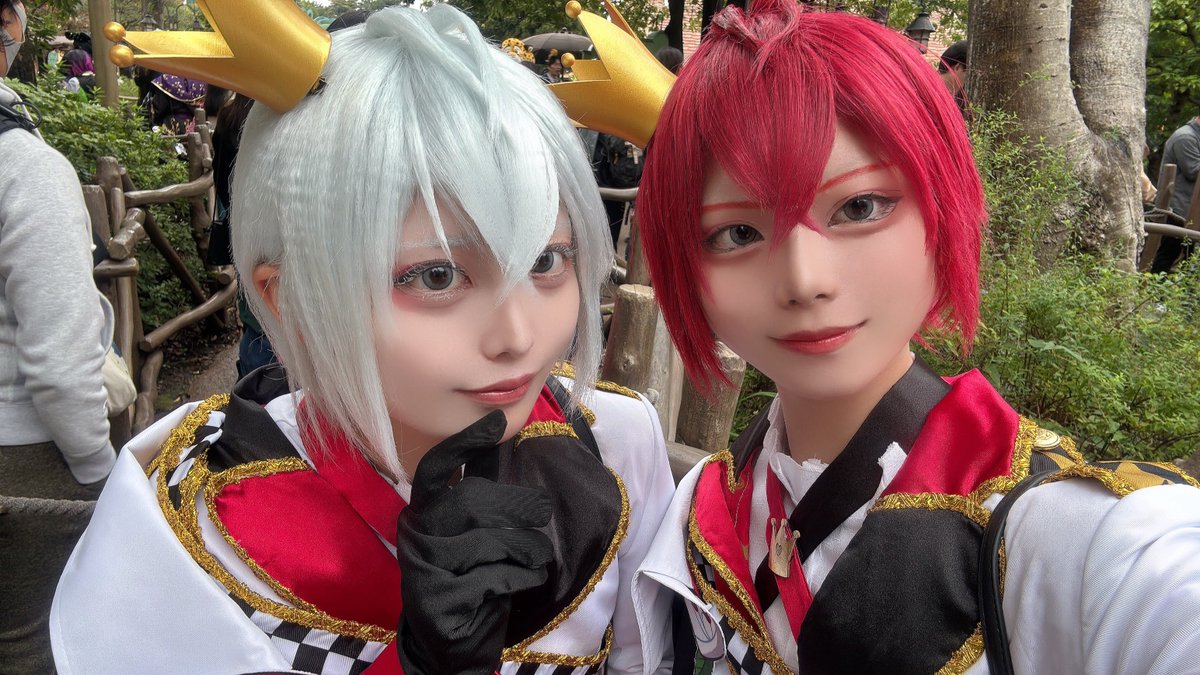 赤白🌹🤍🌹

 #Dハロ仮装2025  #Dハロツイステ