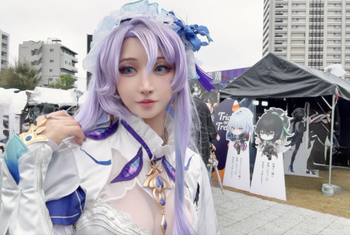 【Cosplay】
そくほう
☔️止んでる！！！
今日のカンタレラ🪼🪼🪼パークにザンニーと一緒にいます🎶
フォロワーさん居ないかな～

#池ハロ2025