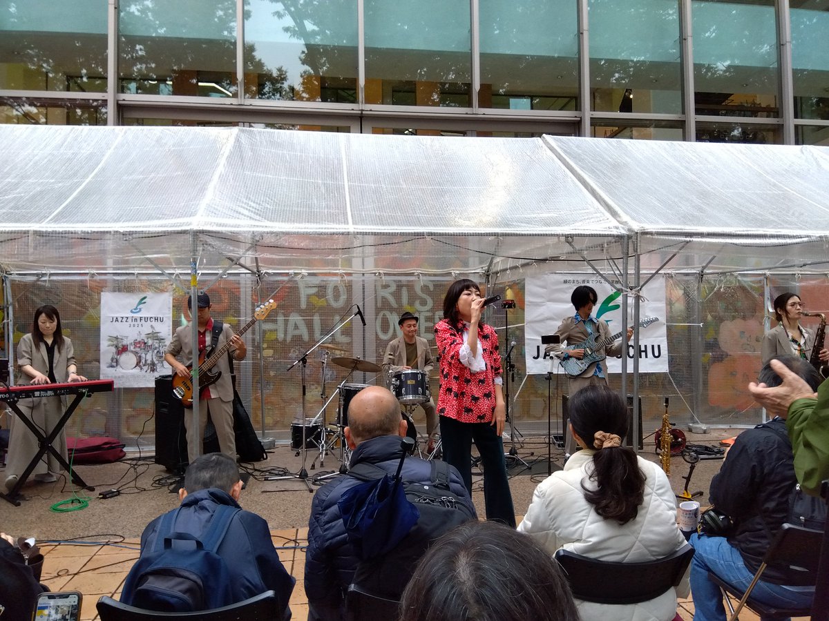 yokocolor_'s tweet image. Jazz in FUCHU、比較的近場だけど初めて来た。Yokohama Funk InQも東京デンキブランも圧巻でした。