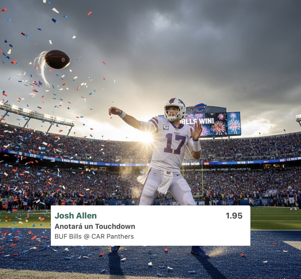 YuriTipster's tweet image. Ya quiero que se vaya el celular! Si mañana Josh Allen anota un TD voy a regalar un IPhone 17 Pro Max📲 

La única regla es que me tienen que seguir 

Déjame tu like y RT y comenta♥️