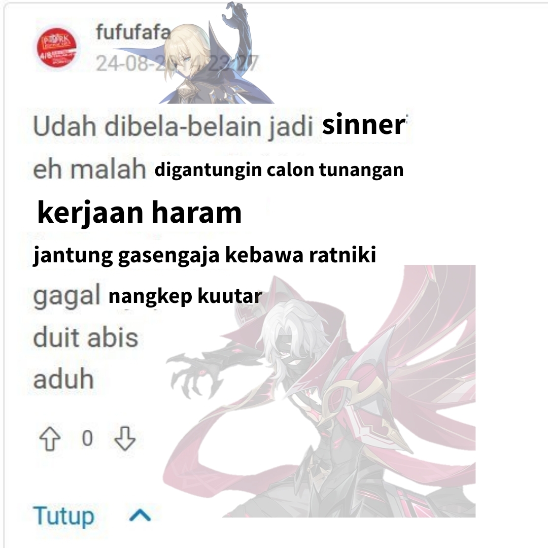 paimonfess's tweet photo. tehe! cw / spoiler spoilers archon quest luna 2 6.1

one day one ffff quotes as dain and the 5 sinners 

dain setelah rerir dikeroyok di act 4
https://t.co/9klYEpNATo https://t.co/RRPbxLWyhN