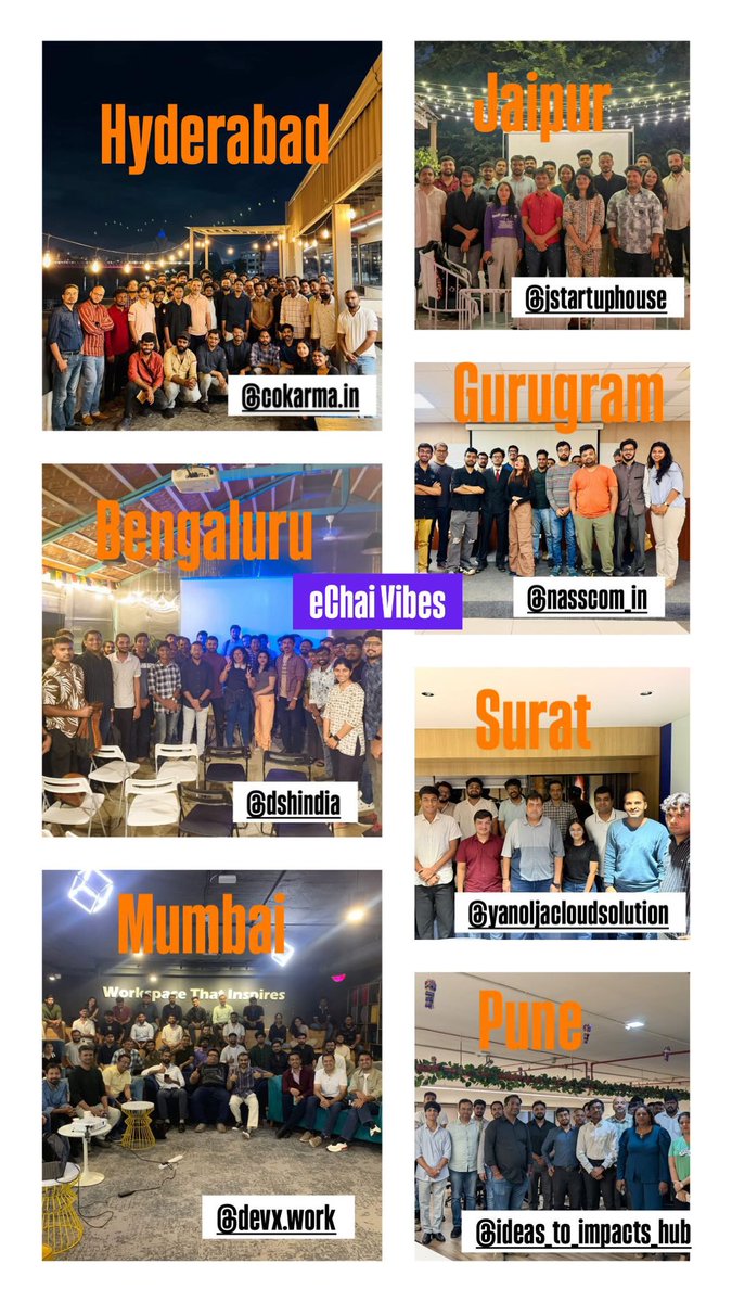 eChai Vibes yesterday.