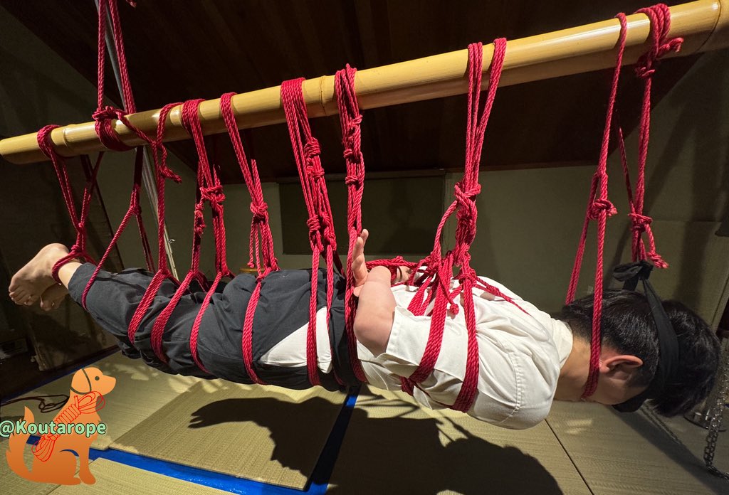 雨の日は室内練習な🪢　model @riku_knbk