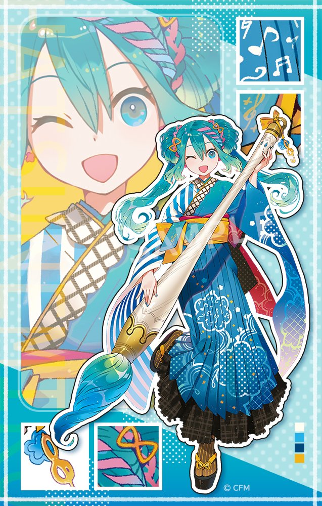no33no's tweet image. 【おしごと】
✨10/28(火)開始!!✨
初音ミク🔹ローソンキャンペーン
ミクさんのイラストを描かせていただきました!
こちらは『芸術の秋』!