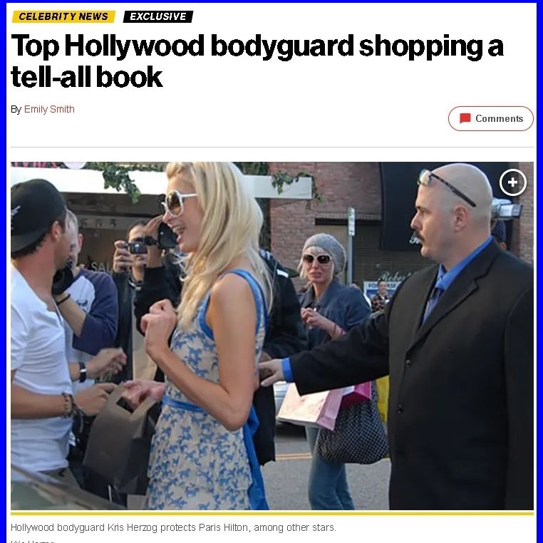 007Bodyguards's tweet image. Upcoming My True Hollywood Story book by Kris Herzog owner The Bodyguard Group of Beverly Hills security 90210 Kim Kardashian Kylie Jenner Taylor Swift 2025 thebodyguardgroup.com