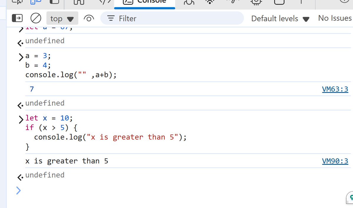 QuantumCoderDev's tweet image. Yesterday’s JS class was awesome! 💻
🧠 JS isn’t just for coding — it’s the heart of every webpage! ❤️
It powers user interaction, web apps, games & even backend (Node.js).
Also learned about Variables, Declarations, and new terms — Statements & Expressions. 🚀
@harshbhaiyaa