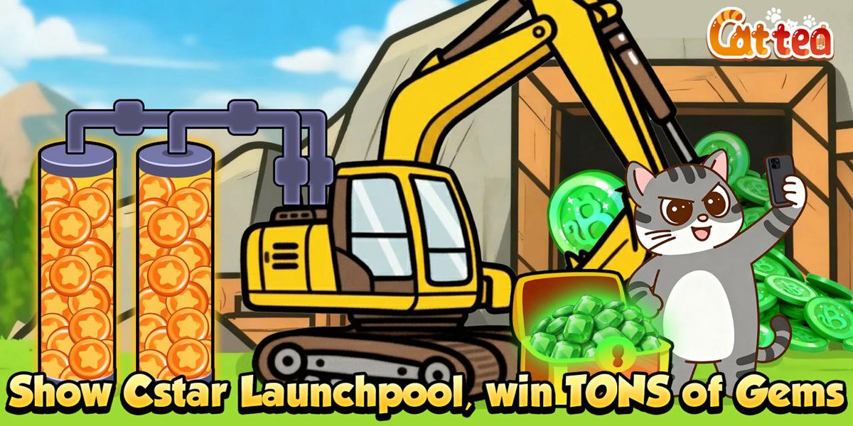 The Cstar Launchpool is booming!

Your earnings are something more—now you can win tons of Gems! 💎

📸 How to participate:
Share a screenshot of your Cstar Launchpool earnings + your UID every day below this tweet for a chance to win 3,000 Gems!

During the event time, 5 lucky