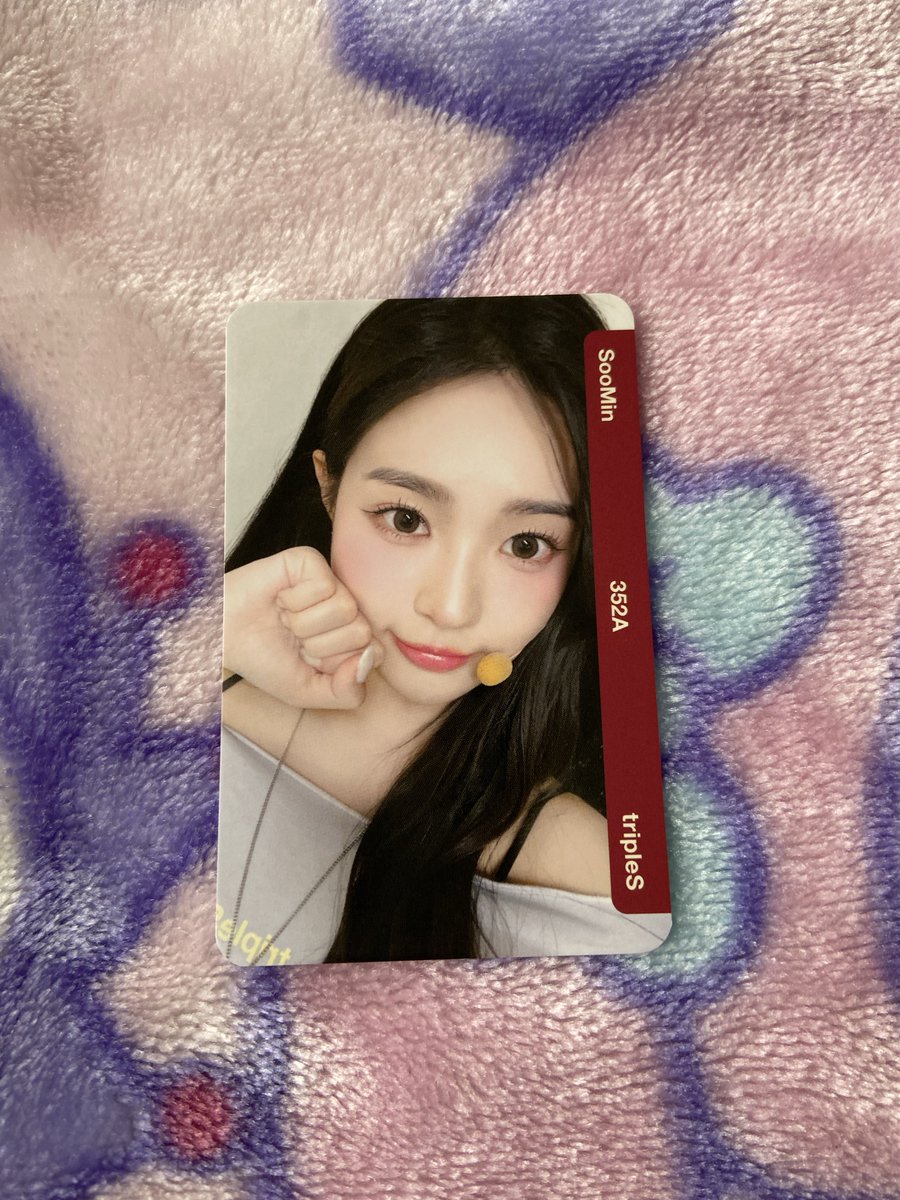 triples mayu 352A QR未使用 FC更新特典 objekt triples object マユ プレミアム 未使用 tripleS ∞! Mayu