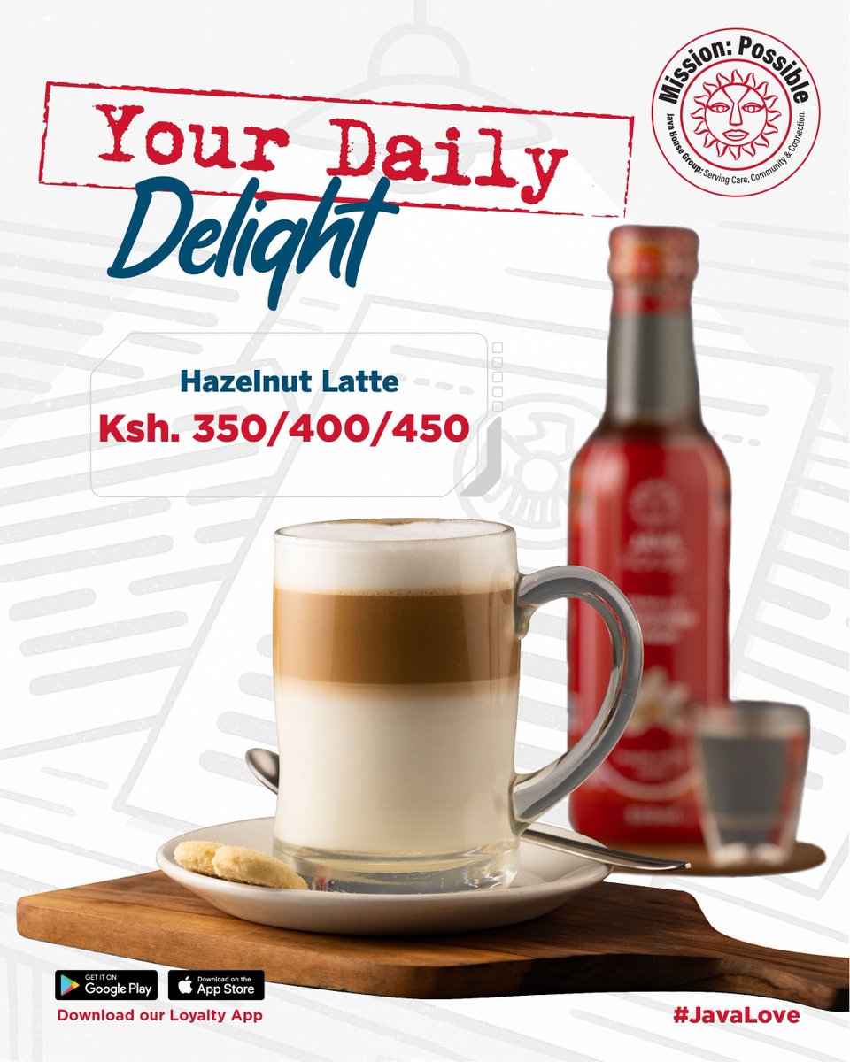 SouthfieldMall's tweet image. Smooth espresso, creamy milk, and that irresistible hazelnut touch — your perfect pick-me-up any time of day at @javahouseafrica 🤎 #JavaLove #SouthfieldMall