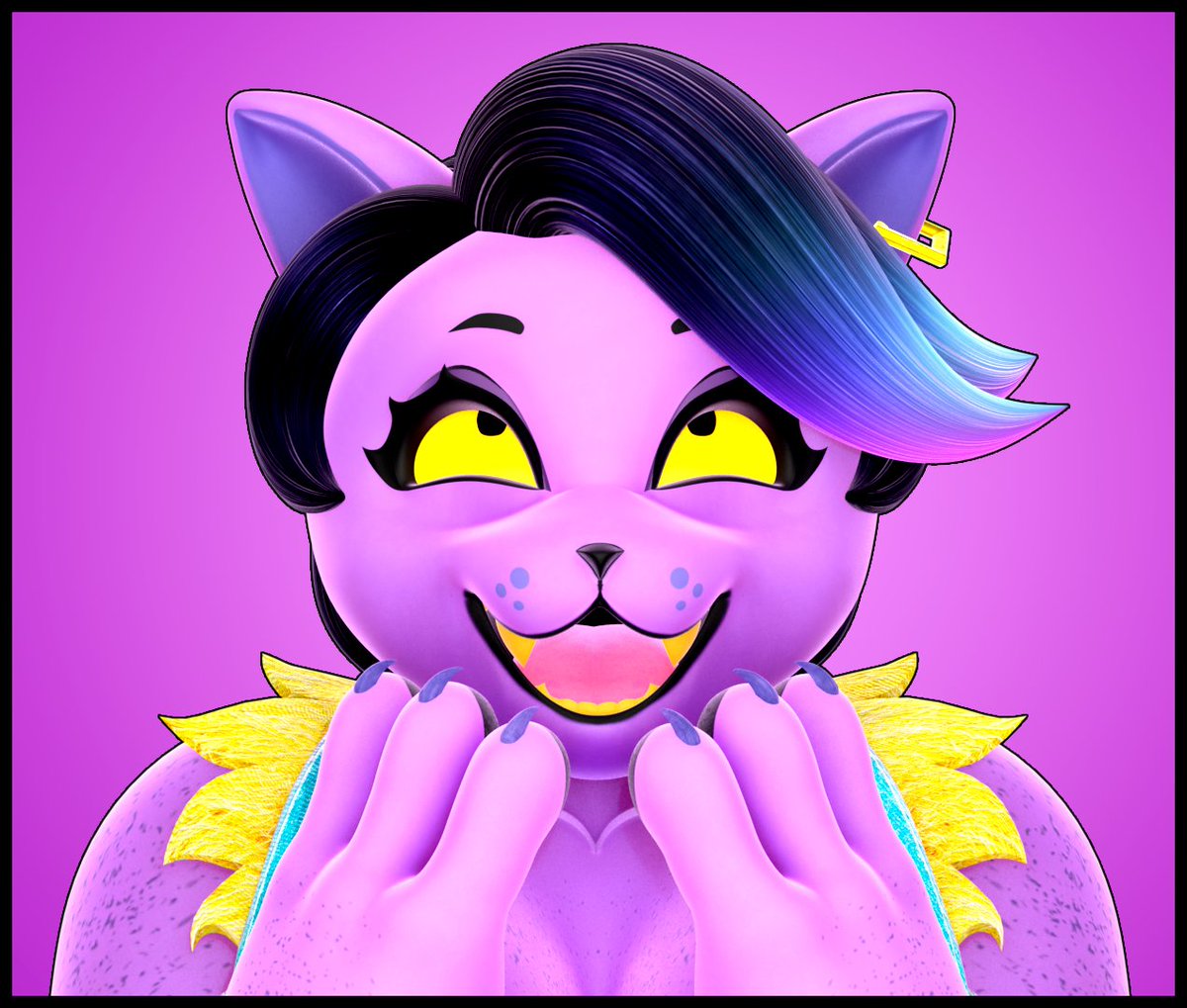 I loved this model, a real blessing 🐱💜

Catty model by: <a href="/TwilightV0ids/">Twilight 🔞</a>