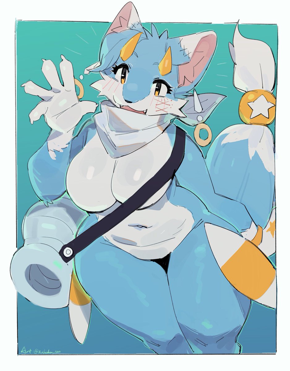 是阿感老师的oc <a href="/HVahavaj/">GAN阿感</a> 
很可爱画的很开心🥹