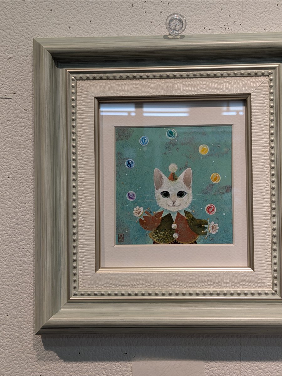 絵画　仔猫 ねこの引出し on X