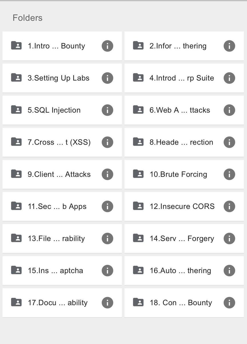 yourtechgirl24's tweet image. Bug Bounty Giveaway for Learners!
I’m giving away this complete Bug Bounty & Web Security Course Folder (18 modules) — covering:
- SQL Injection
- XSS & CORS
- Brute Forcing
- File Vulnerability
- Burp Suite + Labs setup
…and everything from beginner to advanced!
Cost About -…