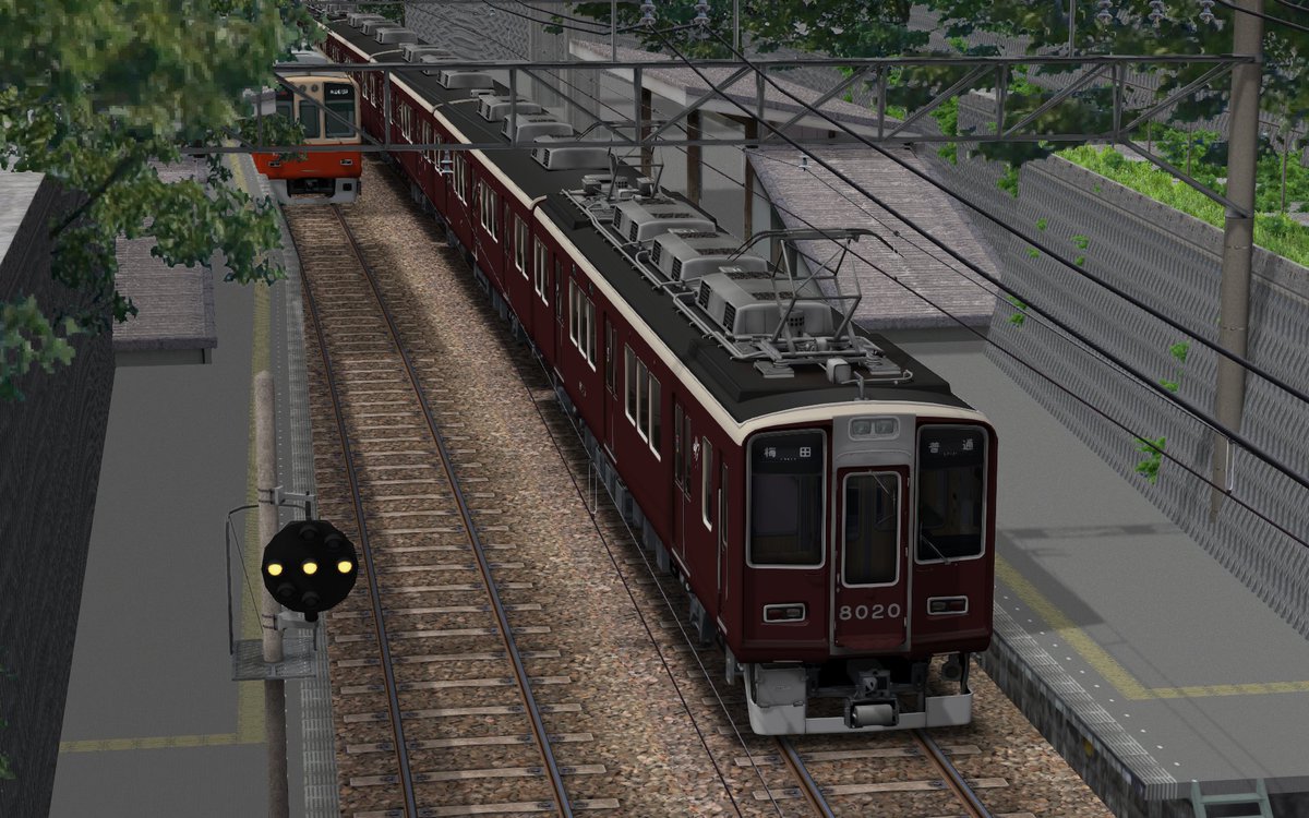 akuma10_190's tweet image. #阪急8000だいちゅき界隈
#RailSim