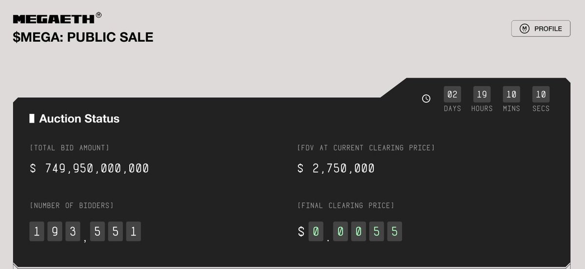 😱 Upcoming Biggest Presale — $MEGA 🪙 5x–10x Profit Opportunity! 🚀

@megaeth_labs launching ICO on <a href="/echodotxyz/">echo</a> 🔥

 Project Overview ⚡ 

MegaEth is building the next-gen Ethereum L2 for Web2-level speed — delivering 100k+ TPS and 1–10ms block times ⚡

Real-time, verifiable