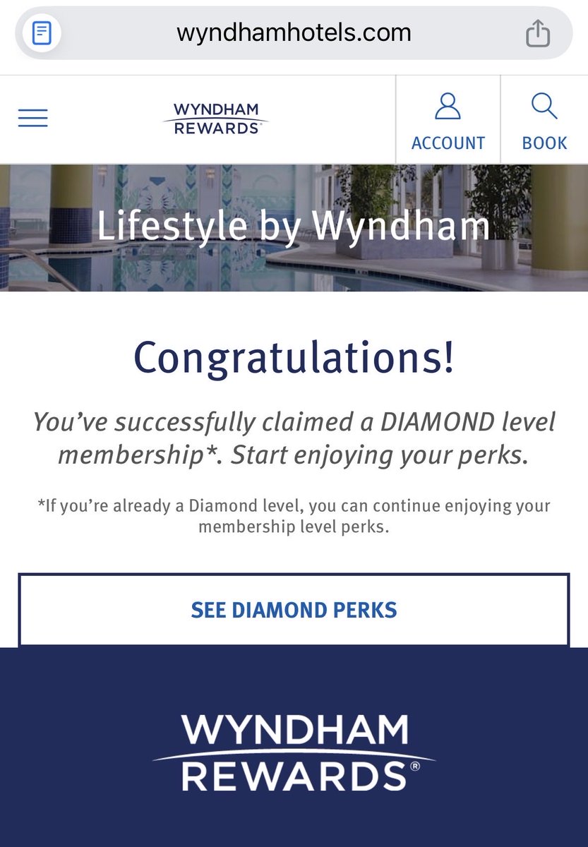taditdash's tweet image. Done 👍 

Wyndham DIAMOND now!

#ccgeeks #ccgeek