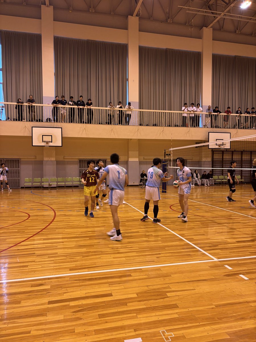 tokai_vb's tweet image. 【2025年度 東海秋季男子リーグ戦 入替戦】
Cコート第3試合
静岡大学(3部7位)vs名古屋工業大学(4部1位)
15-25
21-25
セットカウント0-2
名古屋工業大学の勝利です!
静岡大学 4部降格
名古屋工業大学 3部昇格