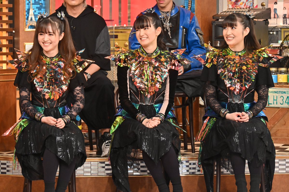 EIGHTJAMtvasahi's tweet photo. 今夜の #EIGHTJAM は

【世界中を席巻する🔥 #BABYMETAL 特集】

★#ピエール中野 #DAIDAI と
振り付け #MIKIKOMETAL
プロデューサー #KOBAMETAL も登場‼️

★昨年のツアーでは、22カ国101万人を動員🎤
メタル界のレジェンド #メタリカ などの
ツアーにも出演🎸
#BABYMETAL の魅力をたっぷりお届け⚡️ https://t.co/hpG9Wumj7M