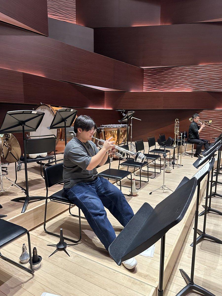 tcm_academy_trp's tweet image. #東京音楽大学  #吹奏楽アカデミー 秋のオープンキャンパス （専攻説明＆合奏体験）間もなく開始です！