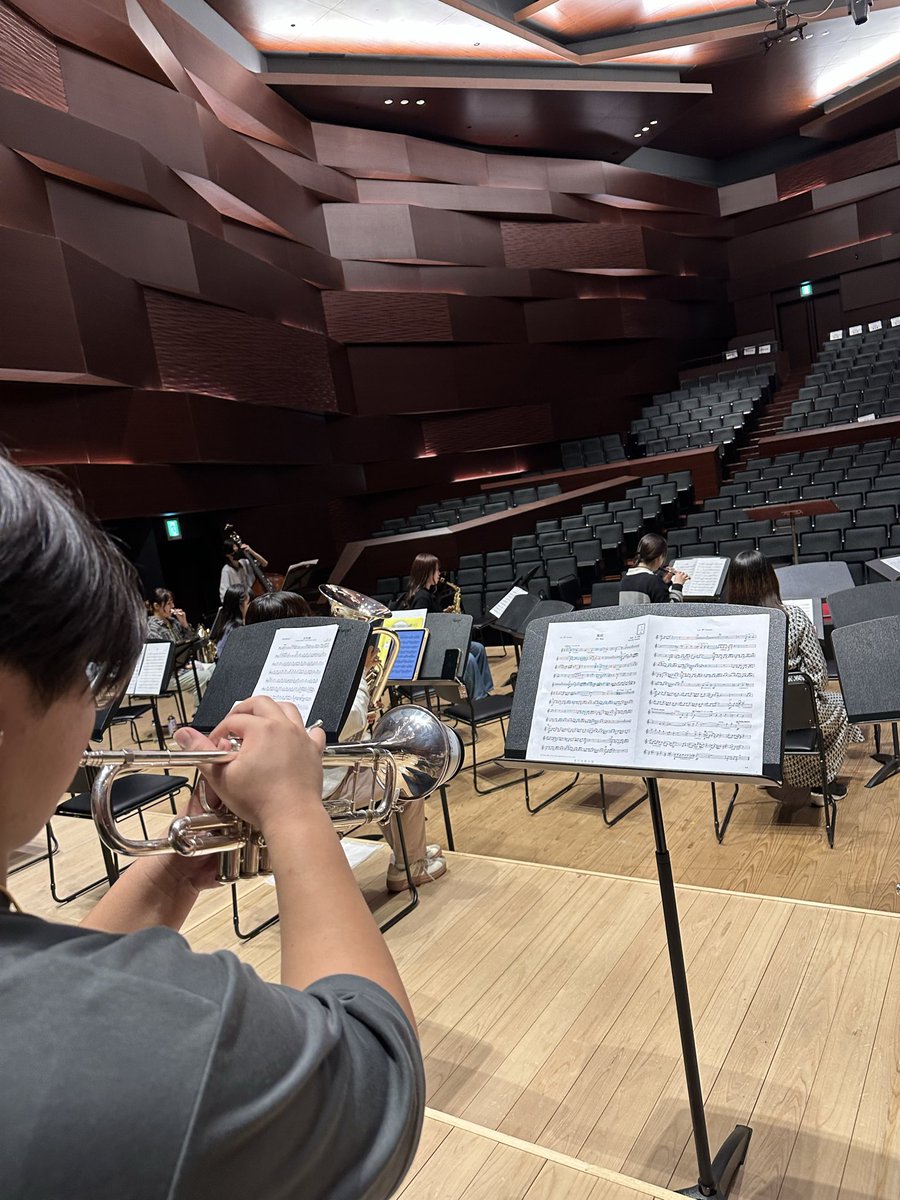 tcm_academy_trp's tweet image. #東京音楽大学  #吹奏楽アカデミー 秋のオープンキャンパス （専攻説明＆合奏体験）間もなく開始です！