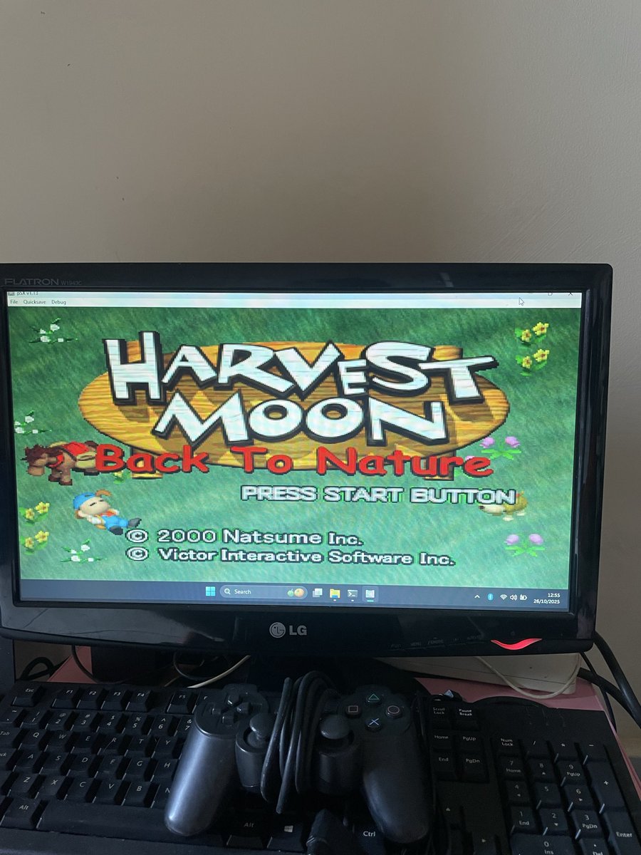 ruang_distorsi's tweet photo. Happy Sunday! ☀️ 
Nostalgia agar akal sehat tetap terjaga 
Harvest Moon BTN https://t.co/0laX0hsEYz