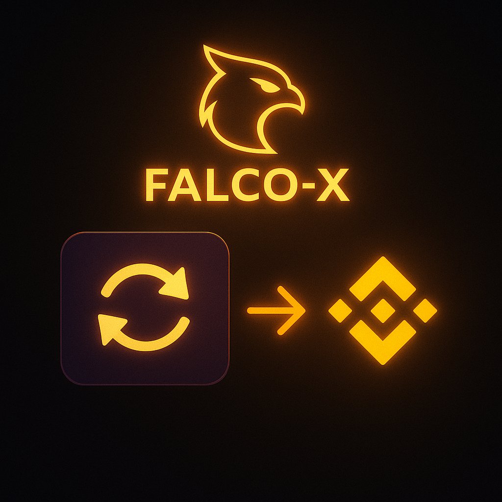 FalcoX_Corp's tweet image. 🔥 It&apos;s now live!
The Falco-X Swap officially lands on BNB Chain 🟡
Swap, earn, and enjoy a limitless DeFi experience → falcox.finance

#FalcoX #BNB #DeFi #Swap