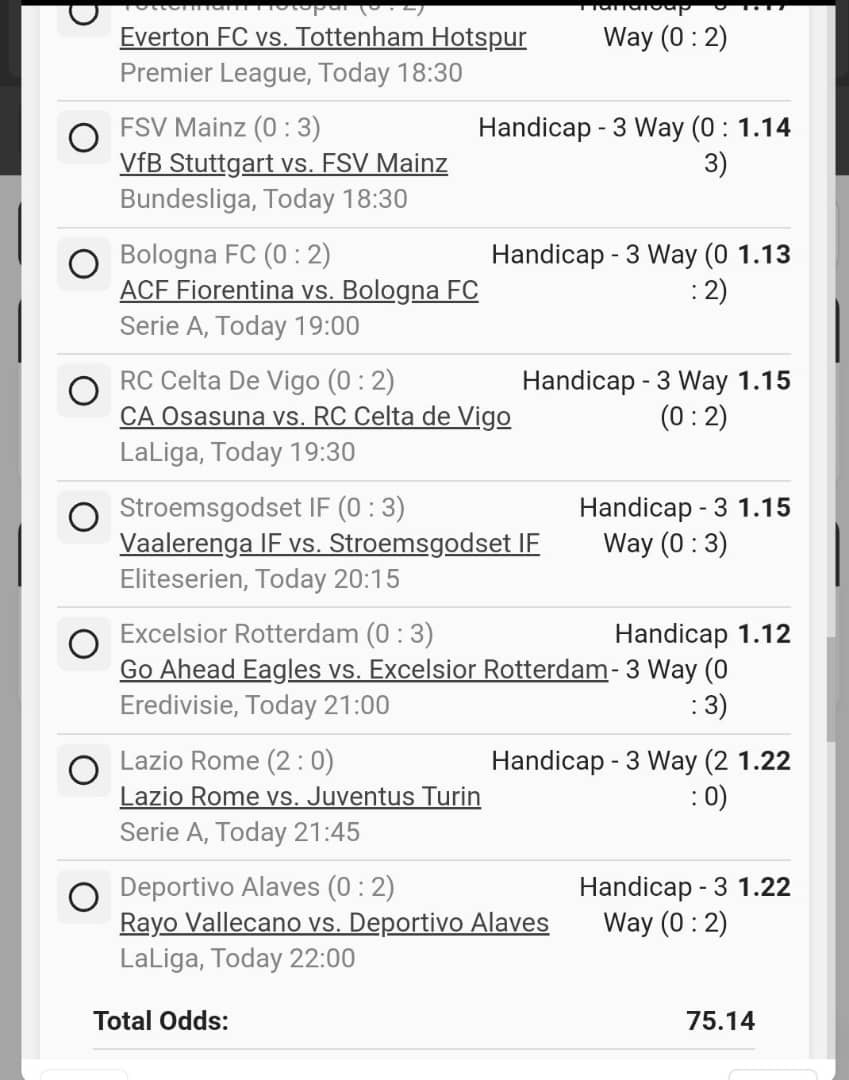 Deusmd07's tweet image. BW1BEC1F43.   75.  Odds handicaps