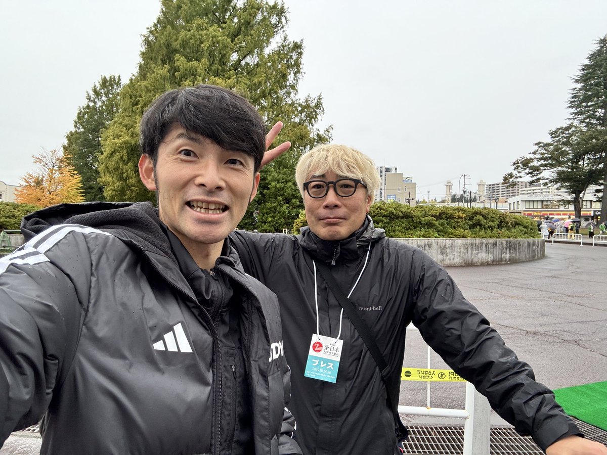 世界陸上のエンディング映ってた人だ！！w @EKIDEN_News