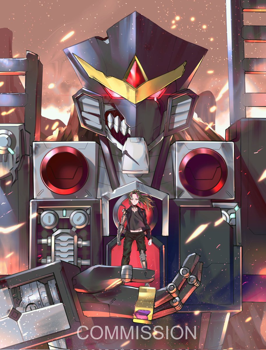 reminds me a bit of gurren lagann ✨
#mecha #mechagirl #Robot #robotgirl #artwork #illustration