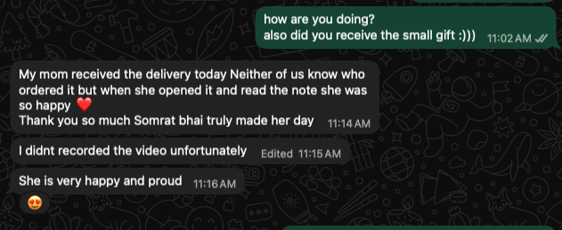 duttasomrattwt's tweet image. Really love to spoil my bacchas :)))
#sfd