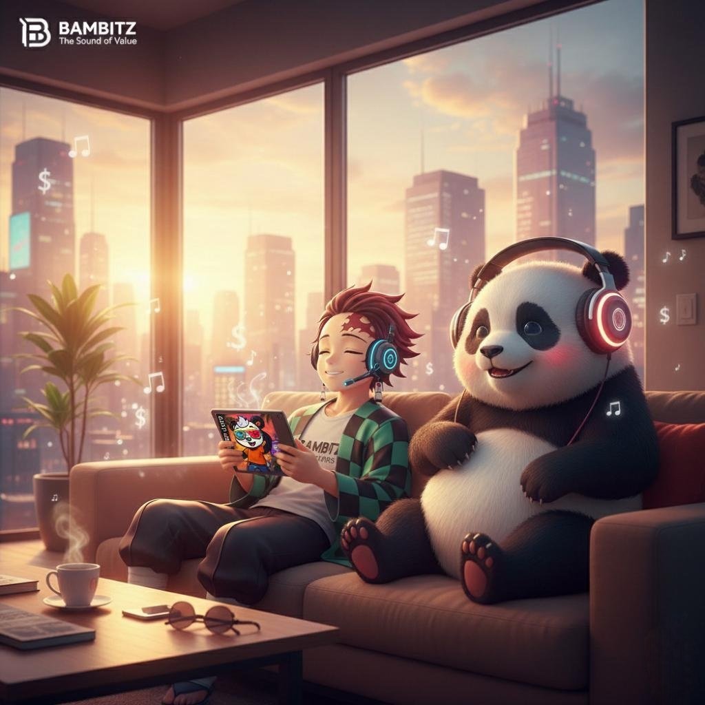 GM Fam! Happy Sunday. ☀️

​Hope everyone's having a restful weekend. Been recharging the batteries myself.

​Soundtrack for the weekend recharge definitely included some <a href="/BambitzRecords/">Bambitz Records</a> tunes  that #Listen2Burn engine is always working🐼

​Wishing you all a blessed day.