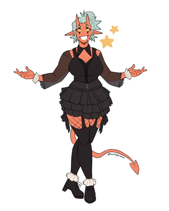 Probably too sick for the Halloween party so here is the fit anyway