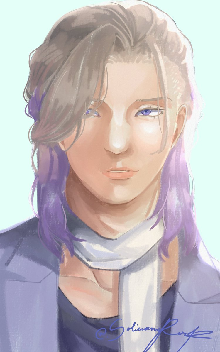 solivannerook's tweet image. Vil (Gouache ver.)