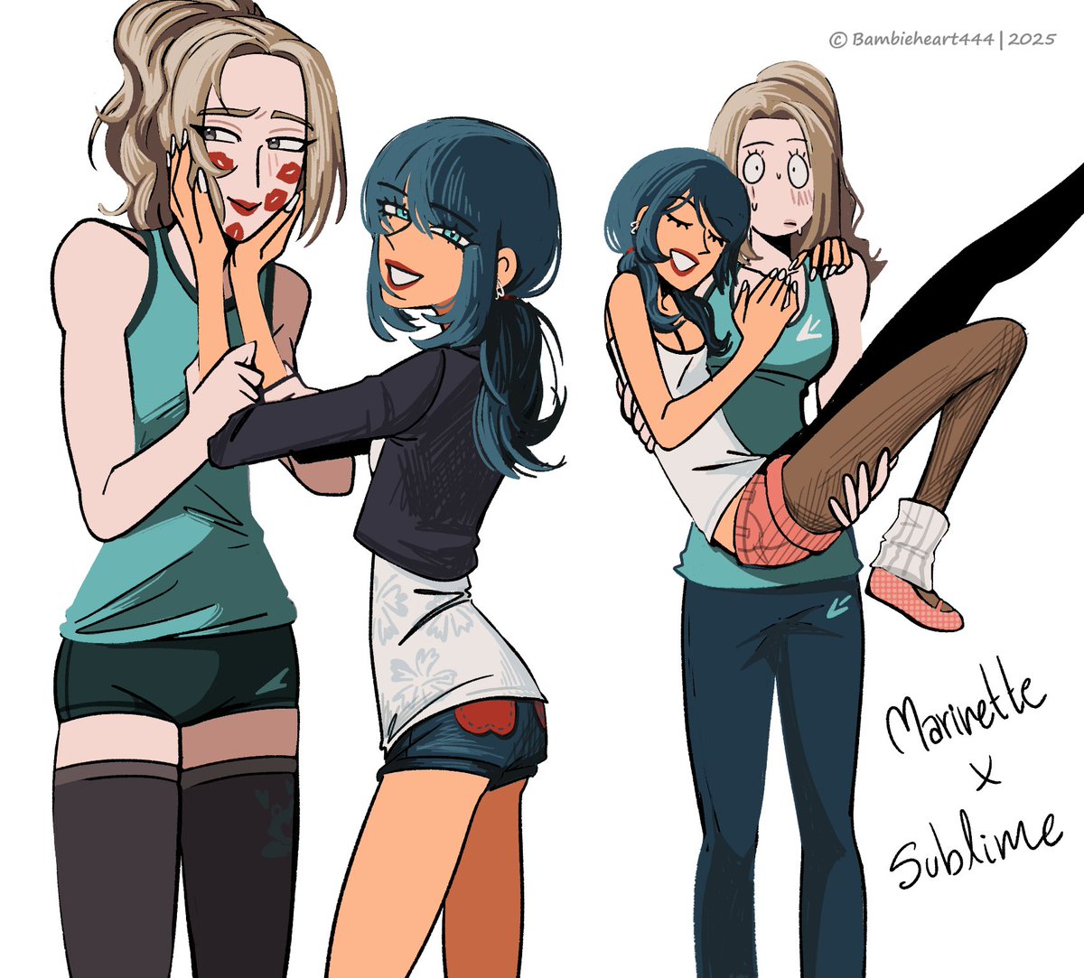 Bambieheart444's tweet image. #sublinette #marinette #sublime #mlb