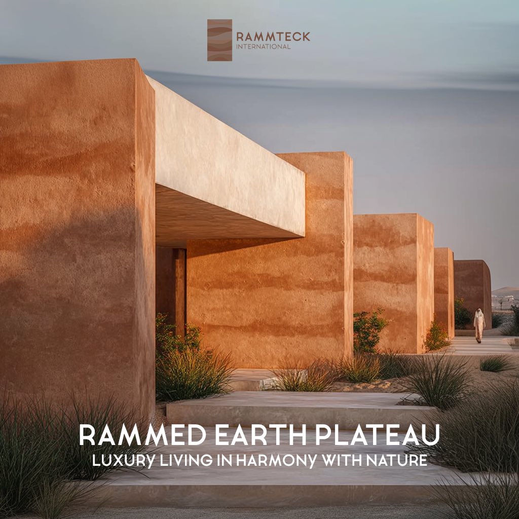 RAMMTECK's tweet image. The earthy palette of the resort’s architecture changes subtly throughout the day, responding to shifting light and shadow, designed by Rammteck International.
 
Rammteck.com
 
#eartharchitecture #sustainableconstruction #sustainablearchitecture #vision2030