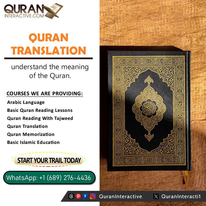 QuranExplorer's tweet image. ONE-ON-ONE Online QURAN Classes

Navigate the verses of the Quran with our knowledgeable instructors. Enroll now!

Call now! +1 (689) 276-4436

#QuranInteractive #OnlineQuranClasses