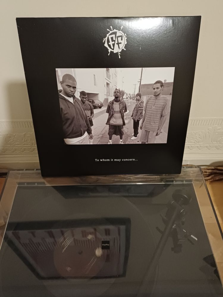 #NowPlaying  
Freestyle Fellowship - Too Whom it may Concern R.I.P. P.E.A.C.E. 🙏🙏