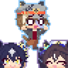 今週のシングレは〜…おやすみでございます なので、一昨年と去年のハロウィン絵 去年がカノープスカボチャ 一昨年がドラグラス、フランケンシュヴァち、タボちゃ 今年は全く決めてないけど何描きましょうかね〜? #ドット絵 #ウマ娘 #ハロウィン
