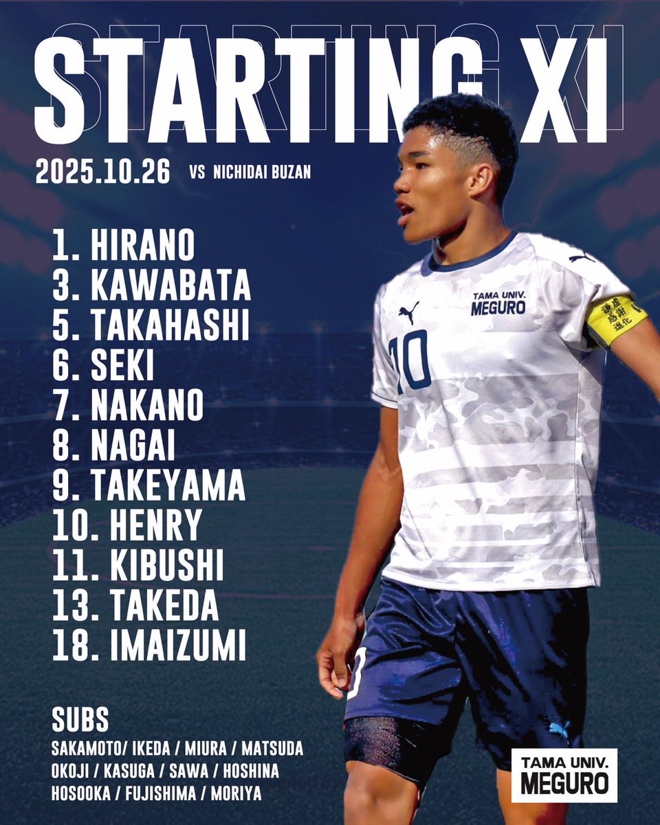 ◤◢◤𝗦𝗧𝗔𝗥𝗧𝗜𝗡𝗚 𝗫𝗜◢◤ ◢ 🏆全国高校サッカー選手権予選