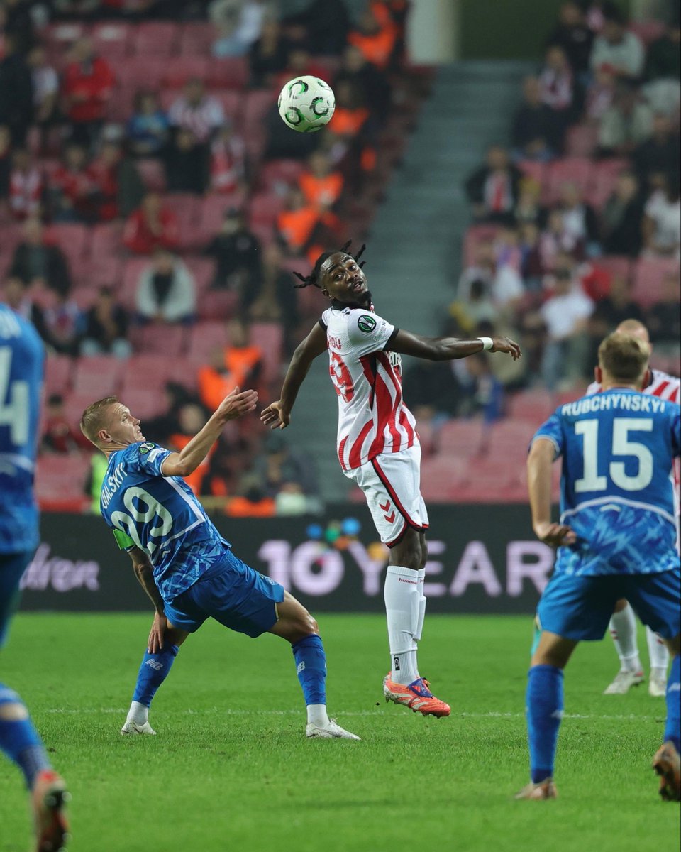 Massive win! Perfect start to the @conferenceleague, keep on rolling!

#AM29 #UECL #Samsunspor🔴⚪️