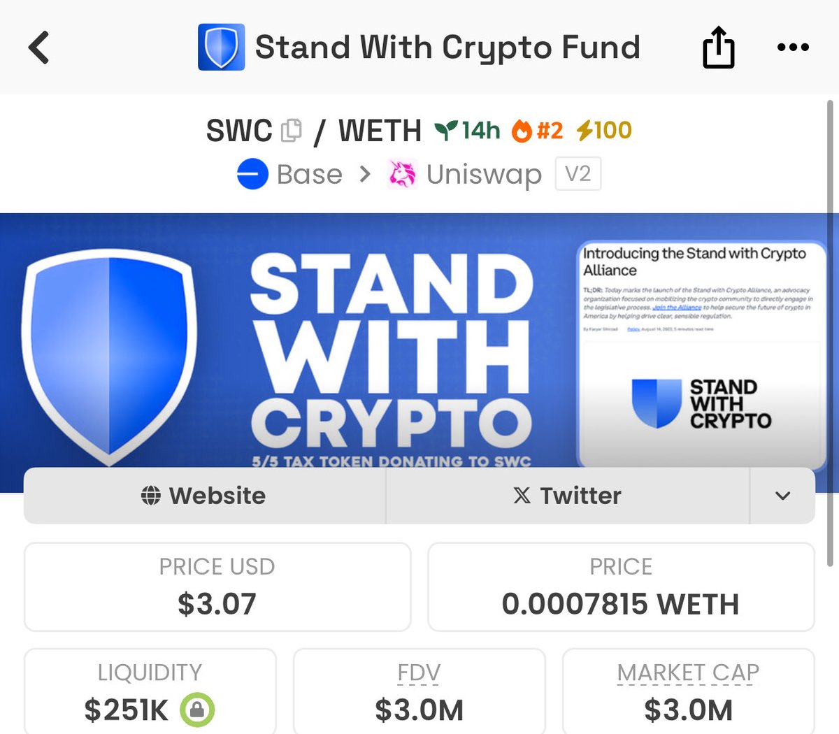 YOU CAN BUY $30 FOR ONLY $3 NOW??

MINIMUM TARGET IS $30 MILLION THAT IS $30 PER TOKEN

0xA31dE7db919B1499bF8D96dAa8612270c38109dc