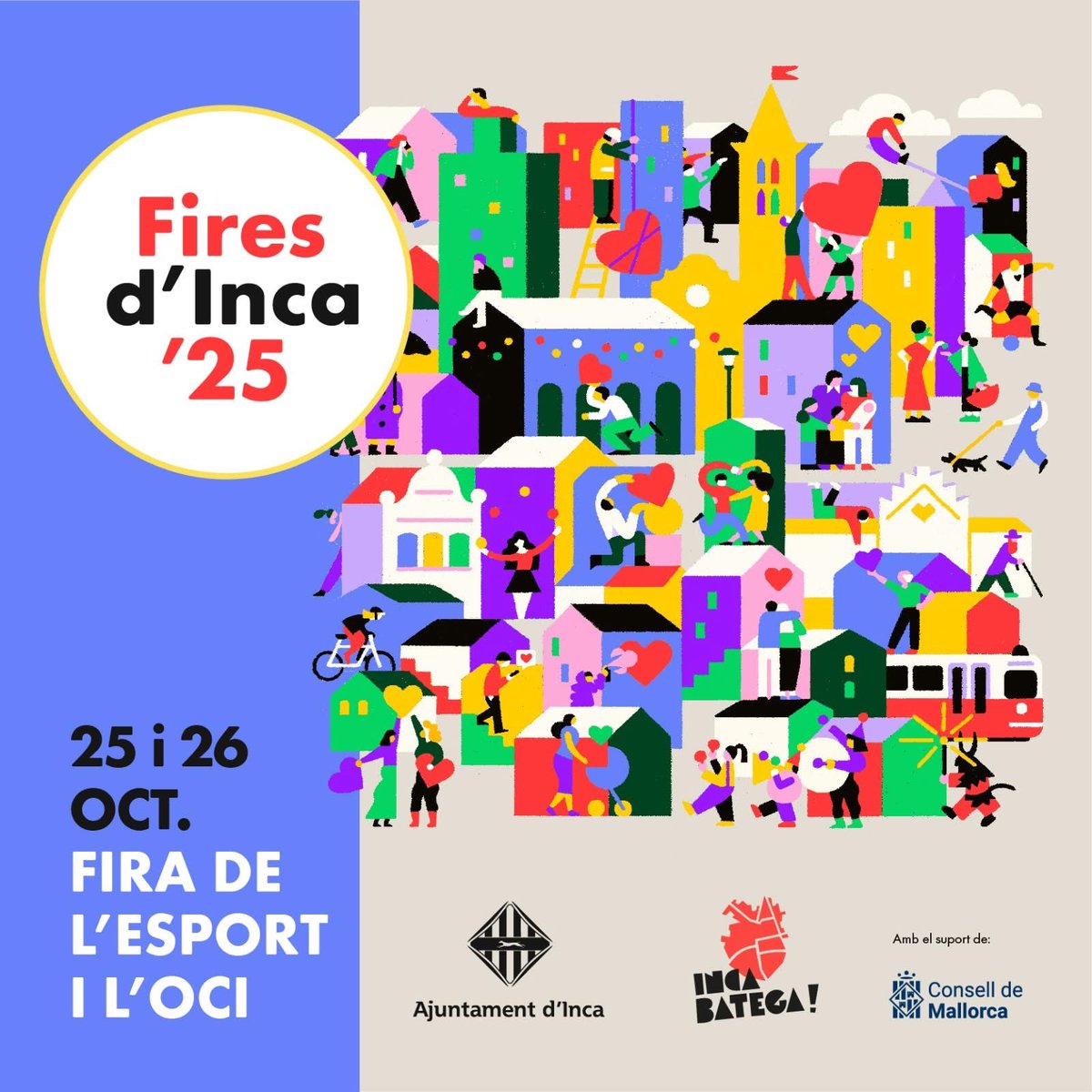 IncaAssoc's tweet image. Avui 2ª Fira d’Inca. Inca batega!!!