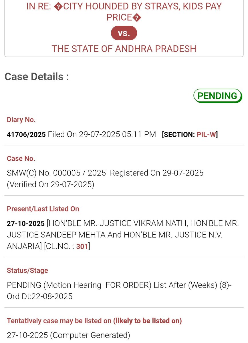 Muralidharan Sivalingam (@balambalmurali) on Twitter photo In May'24 <a href="/indSupremeCourt/">Supreme Court of India</a> told us to approach respective HCs. In Aug'25 they wanted our HC petitions transferred.
<a href="/narendramodi/">Narendra Modi</a> <a href="/JPNadda/">Jagat Prakash Nadda</a> <a href="/arjunrammeghwal/">Arjun Ram Meghwal</a> <a href="/RatanSharda55/">Ratan Sharda ЁЯЗоЁЯЗ│ рд░рддрди рд╢рд╛рд░рджрд╛</a> <a href="/sanjeevsanyal/">Sanjeev Sanyal</a> <a href="/UnSubtleDesi/">Nupur J Sharma</a> <a href="/LekhakAnurag/">Anurag</a> <a href="/KartiPC/">Karti P Chidambaram</a> <a href="/rvaidya2000/">RVAIDYA2000 ЁЯХЙя╕П</a> <a href="/GargiRawat/">Gargi Rawat</a> <a href="/kabir_naqvi/">рдХрд╣рддKabir</a> <a href="/ShivaniGupta_5/">Shivani Gupta</a>
1/2 In May'24 <a href="/indSupremeCourt/">Supreme Court of India</a> told us to approach respective HCs. In Aug'25 they wanted our HC petitions transferred.
<a href="/narendramodi/">Narendra Modi</a> <a href="/JPNadda/">Jagat Prakash Nadda</a> <a href="/arjunrammeghwal/">Arjun Ram Meghwal</a> <a href="/RatanSharda55/">Ratan Sharda ЁЯЗоЁЯЗ│ рд░рддрди рд╢рд╛рд░рджрд╛</a> <a href="/sanjeevsanyal/">Sanjeev Sanyal</a> <a href="/UnSubtleDesi/">Nupur J Sharma</a> <a href="/LekhakAnurag/">Anurag</a> <a href="/KartiPC/">Karti P Chidambaram</a> <a href="/rvaidya2000/">RVAIDYA2000 ЁЯХЙя╕П</a> <a href="/GargiRawat/">Gargi Rawat</a> <a href="/kabir_naqvi/">рдХрд╣рддKabir</a> <a href="/ShivaniGupta_5/">Shivani Gupta</a>
1/2
