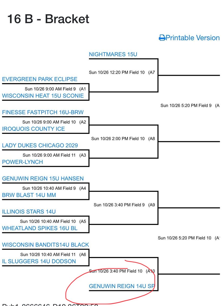 HaileyPro11's tweet image. Reign 14u SP #1 seed in the 16u bracket tomorrow playing at 3:40! Let’s take care of business in our last tournament of the fall!