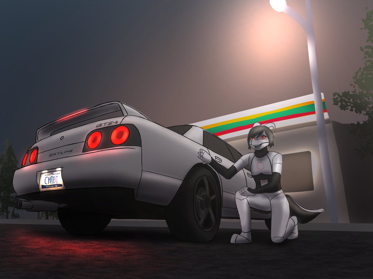 Your mandatory 7/11 stop

Commission done for <a href="/KobotFlosk/">Flosk 'Kobot' 🔜 MFF 25'</a> 
Thank you!