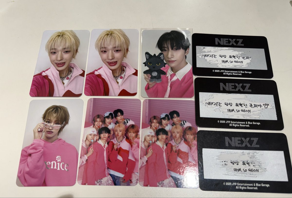 NEXZ showcase ラントレ ソゴン コンプ NEXZ showcase ラントレ ソゴン コンプ NEXZ showcase ラントレ ソゴン