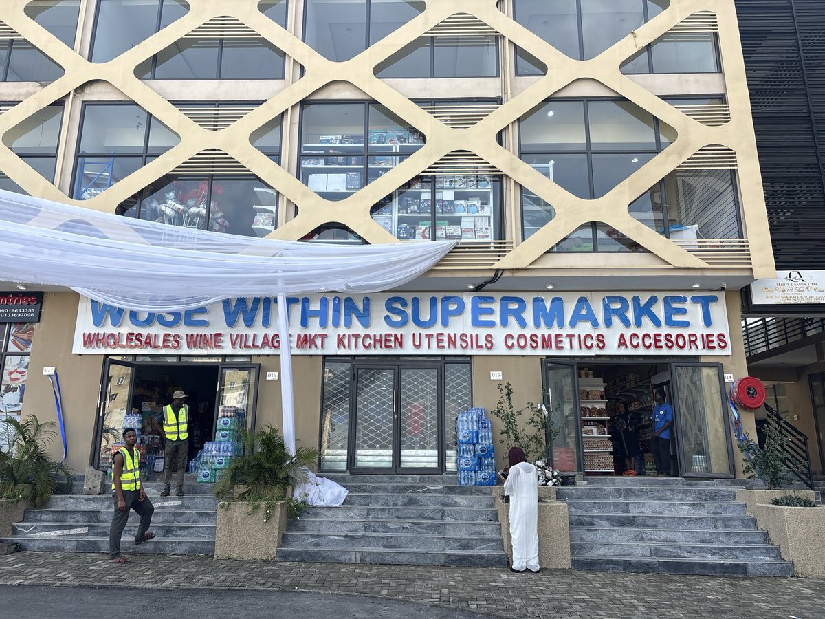 Wusewithinstore's tweet photo. Yeah, most definitely, I can say for sure that they were at the brand new opening of Wuse Within Supermarket in Gaduwa🥳 https://t.co/s4JV7lQ7rt